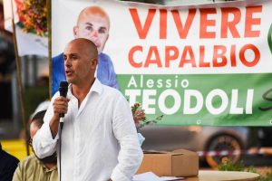 Alessio Teodoli, candidato a sindaco a Capalbio