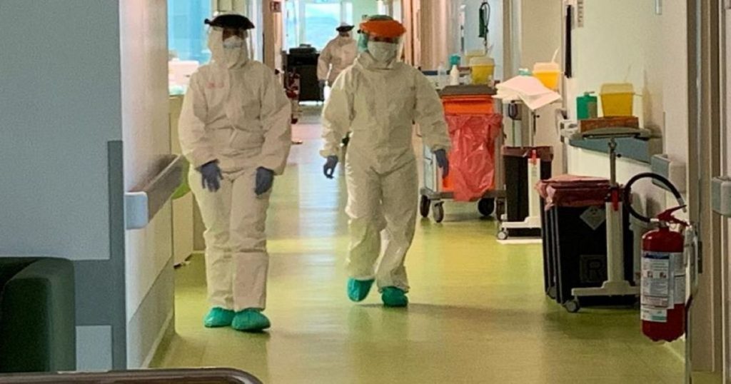 Il reparto di malattie infettive Covid dell'ospedale di Grosseto
