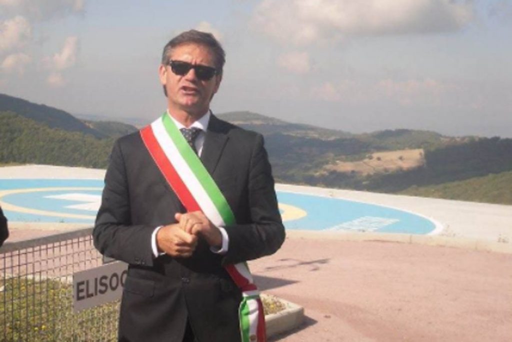 Il sindaco di Roccalbegna Massimo Galli