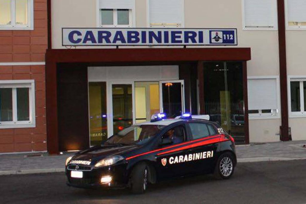 La caserma dei carabinieri di Follonica