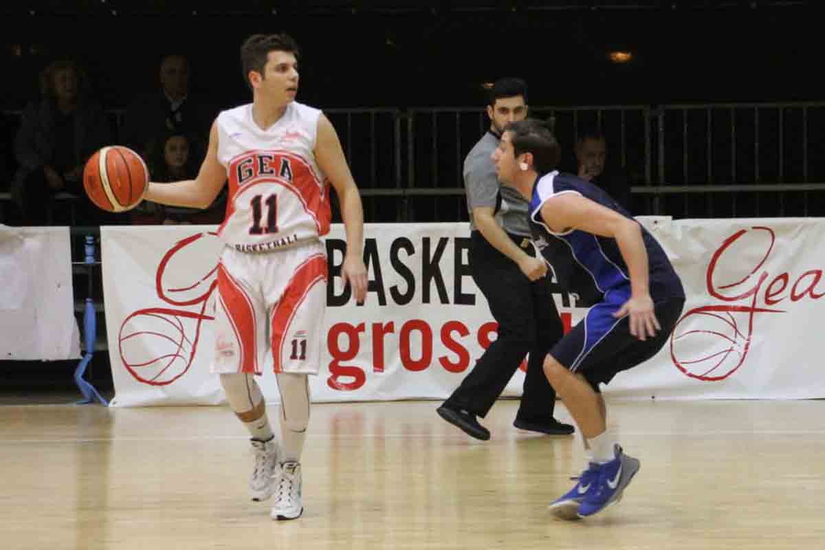 Edoardo Furi, capitano della Gea Basket