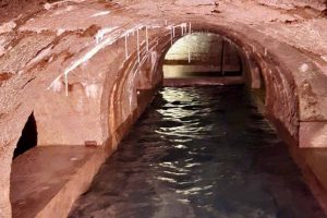 L'interno della sorgente di Bugnano