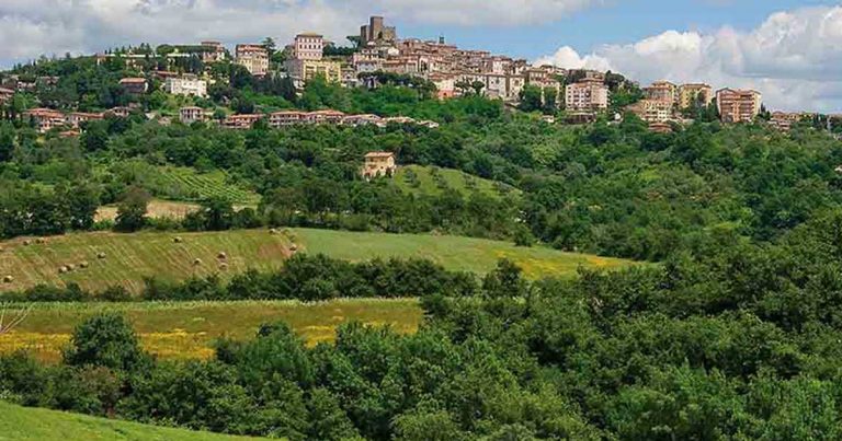 La campagna attorno a Manciano