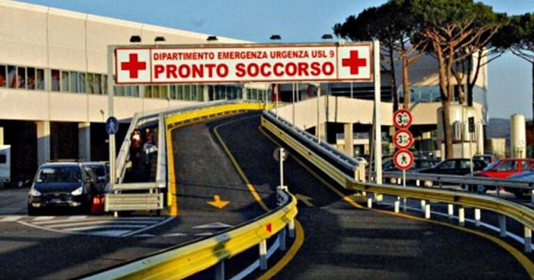 Il pronto soccorso dell'ospedale Misericordia di Grosseto