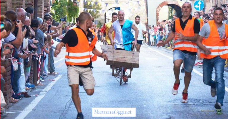 Una passata edizione del palio della granocchia