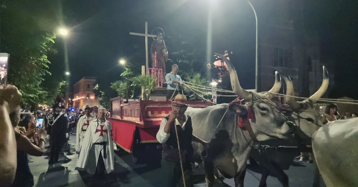 La processione di San Lorenzo del 2022