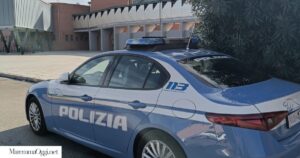 Una volante della polizia