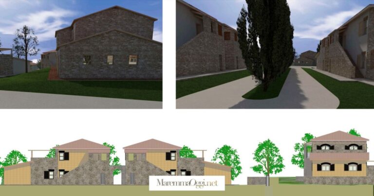 Il rendering di come verranno le 25 nuove stanze alle Terme di Saturnia