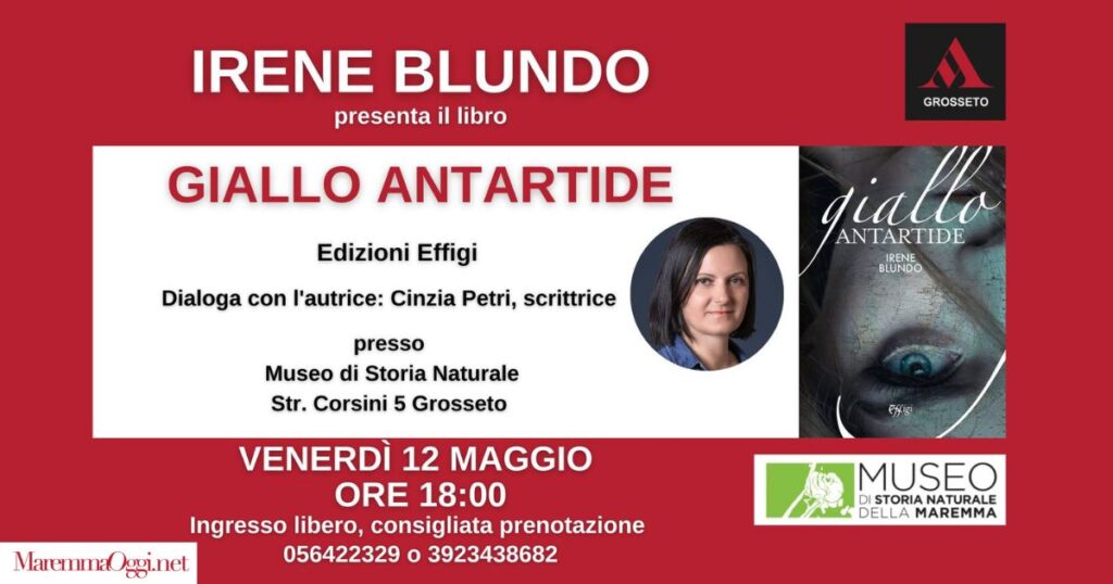 Irene Blundo giallo antartide