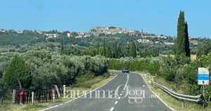 Una bella veduta di Roccastrada, nasce Area Civica