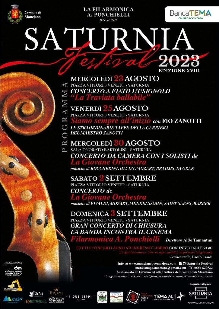 Saturnia festival 2023