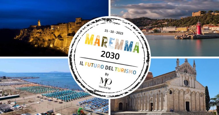 Maremma 2030, il Futuro del Turismo. Sabato 21 ottobre, ore 9-13, sala Eden Grosseto