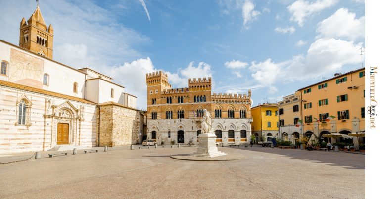 Grosseto veduta piazza Dante