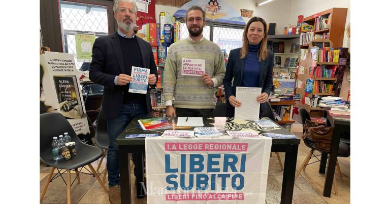 Carlo De Martis, Michele Bottoni, Francesca Re, legge regionale Liberi Subito, associazione Luca Coscioni