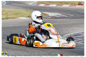 Sveva Pisani sul suo kart