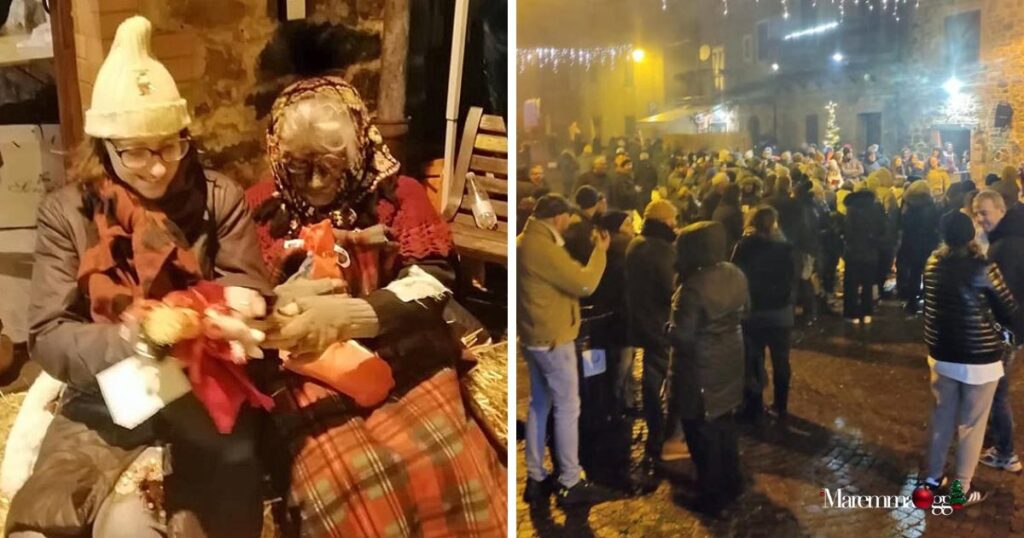 Tanta gente a Tirli per la festa della Befana