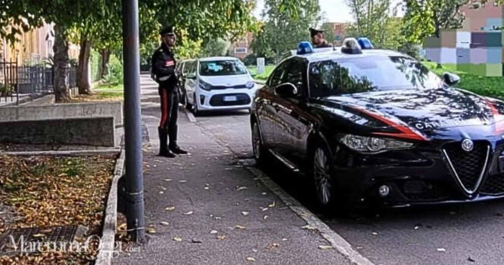 I carabinieri arrestano due ladri di 12 e 14 anni, in via Meucci a Grosseto