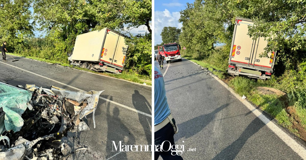 Incidente strada provinciale del Puntone