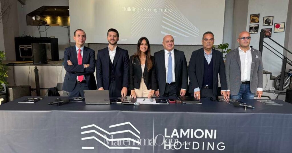 La presentazione del bilancio 2023 della Lamioni Holding alla sala Eden