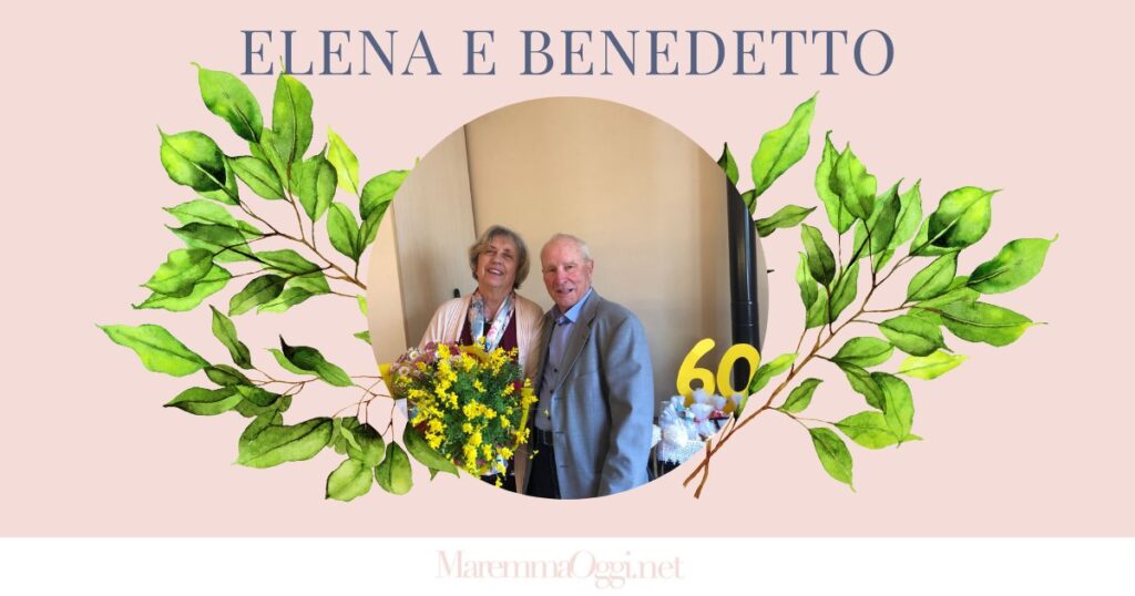 Per Elena e Benedetto 60 anni insieme, la festa a Marina