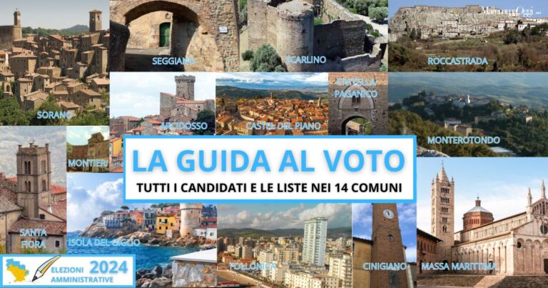 L'8 e 9 giugno, sabato e domenica, si vota per le Amministrazioni Comunali di 14 Comuni. Ecco tutte le liste, i candidati e come si danno le preferenze