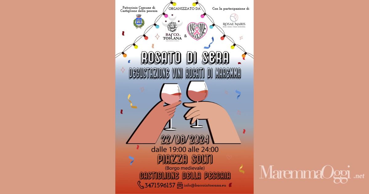 La locandina di "Rosato di sera"