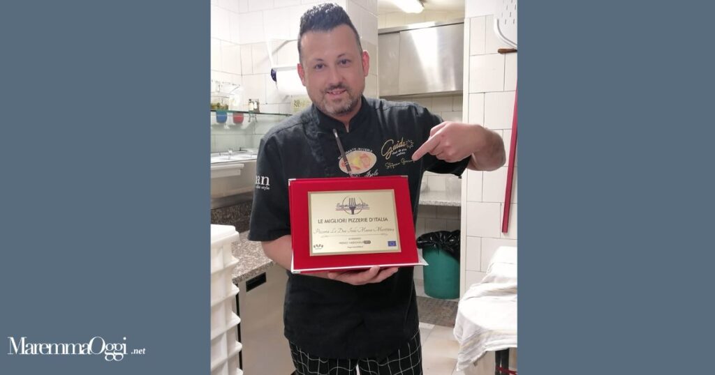 Stefano Brancato con il premio