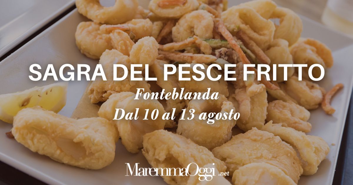 La sagra del pesce fritto a Fonteblanda