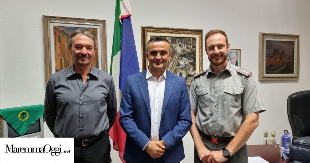 Da sinistra Stefano Pacini, Francesco Limatola e Lorenzo Meloni