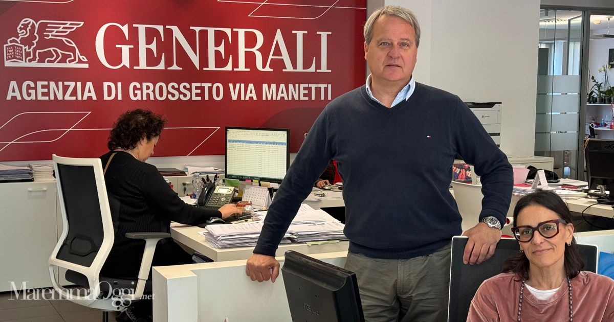 L'agenzia Generali di via Manetti, agente generale Gianluca Ceccarini