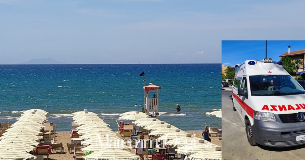 Il bagno Moderno a Marina con la torretta 16, qui si sono sentiti male i 2 ventenni