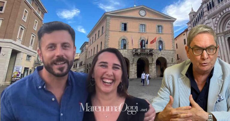 Gli assessori della Lega Riccardo Megale e Sara Minozzi e Claudio Pacella di Noc