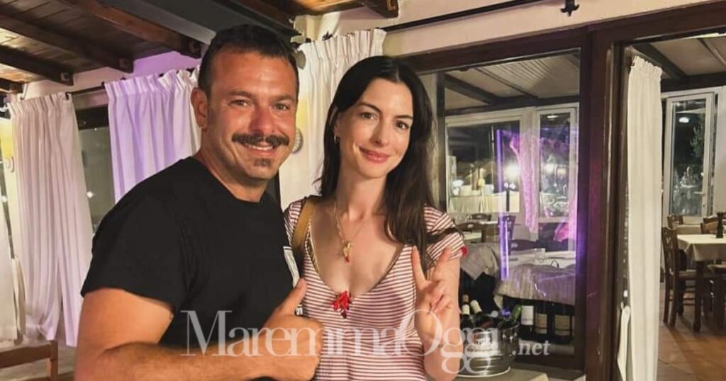 Luca Terni e Anne Hathaway