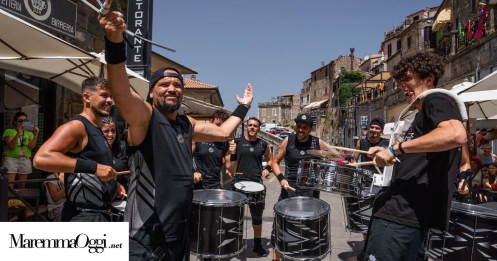 Una band del Manciano street music festival