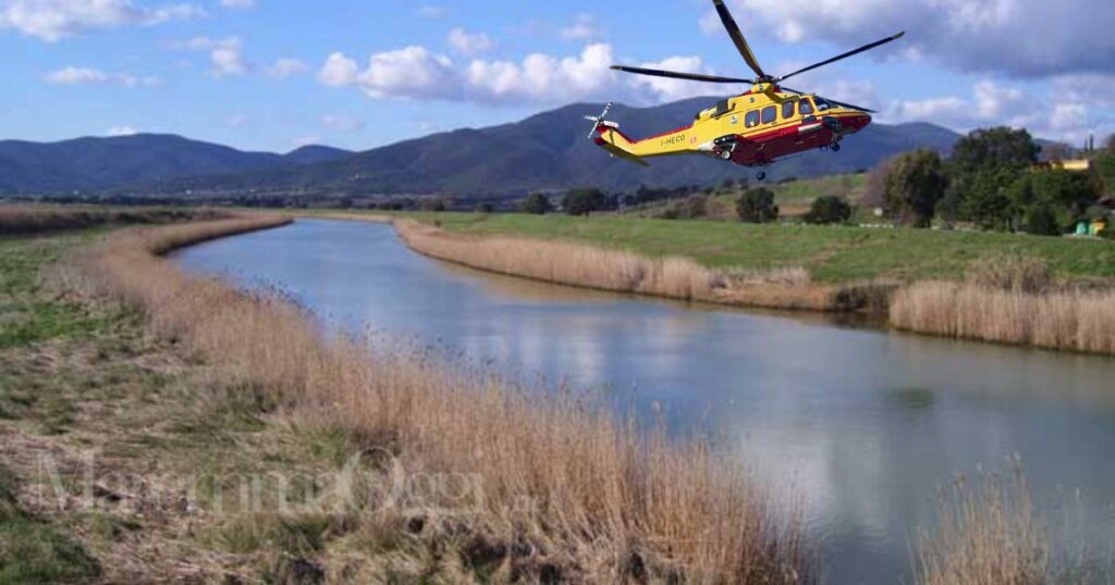 Un'immagine del fiume Bruna. Inutile l'intervento di Pegaso, il giovane era già morto