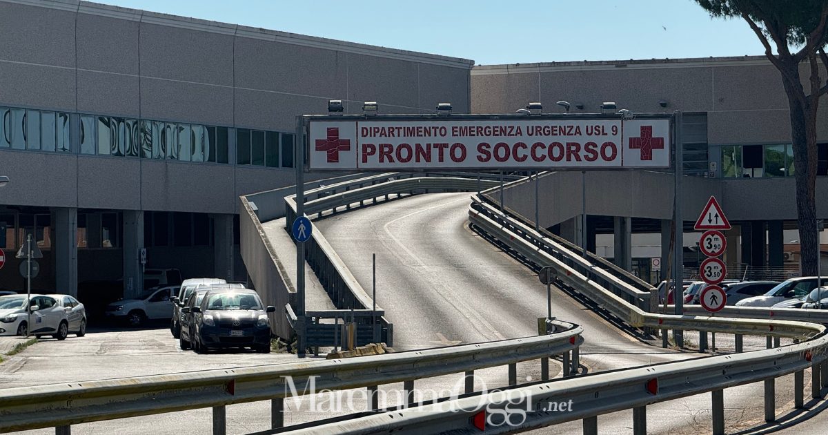 Il pronto soccorso dell'ospedale Misericordia di Grosseto