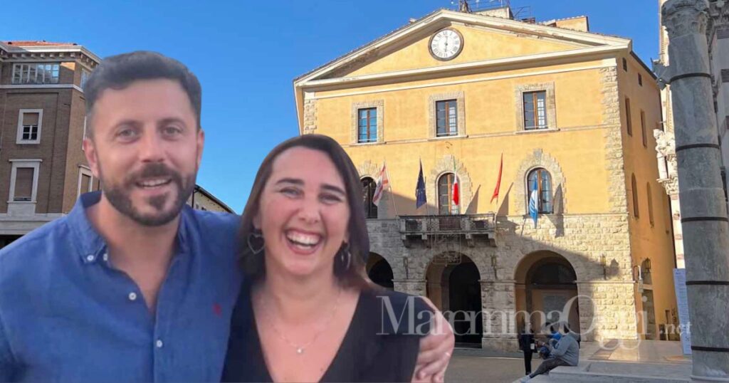 Riccardo Megale e Sara Minozzi, gli assessori della Lega in Comune a Grosseto