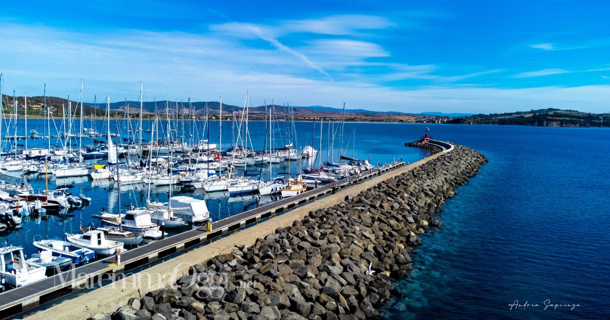 Un'altra immagine del porto di Talamone (foto di Andrea Sapienza)