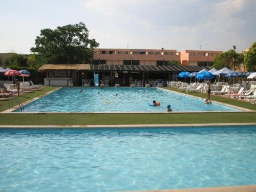 Una vecchia foto della piscina del Rio Grande