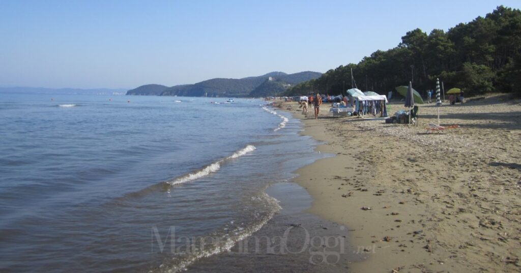 La spiaggetta di Casetta Civinini