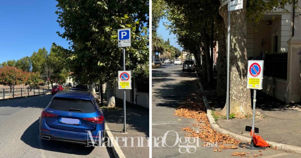 I divieti di parcheggio con rimozione in via Fossobroni, partono i lavori alle strade attorno alle Mura