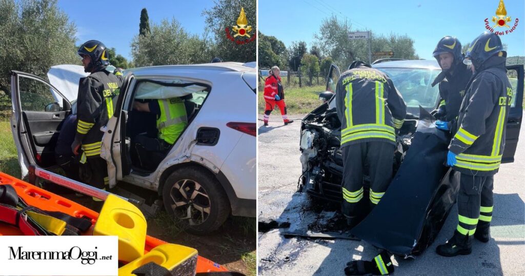 L'incidente nella strada del Sorbino