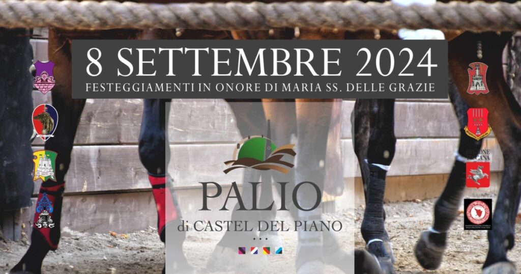 La locandina del Palio