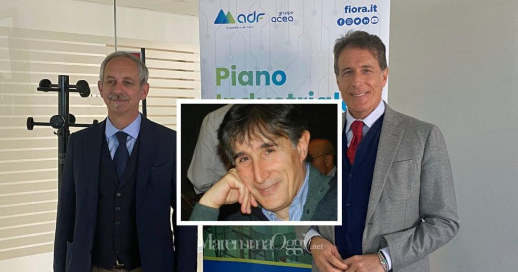 Il presidente Roberto Renai di Adf e l'amministratore delegato Piero Ferrari, nel riquadro Alfredo Ferrari