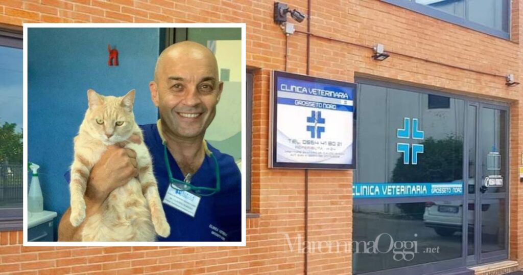 La clinica veterinaria Grosseto Nord e il dottor Claudio Marioni che resta direttore sanitario