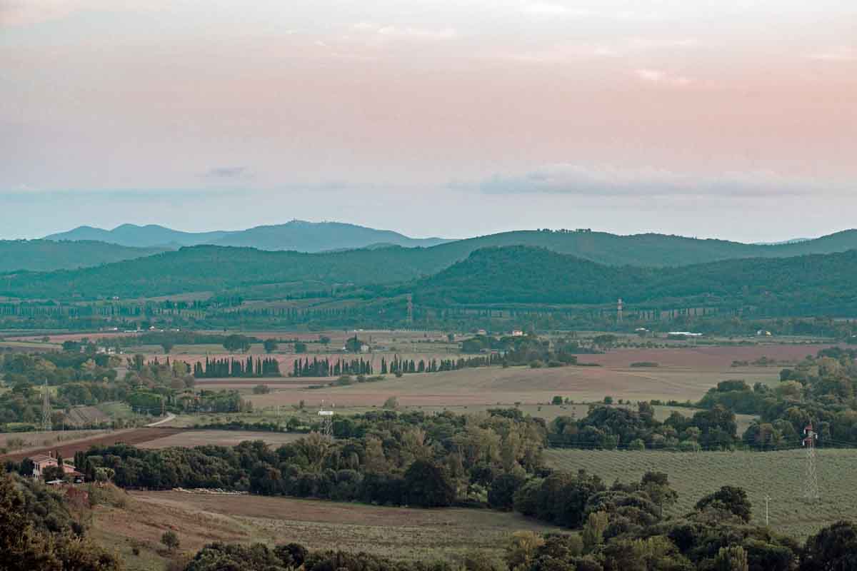 Panorama dalle Colline della Pia