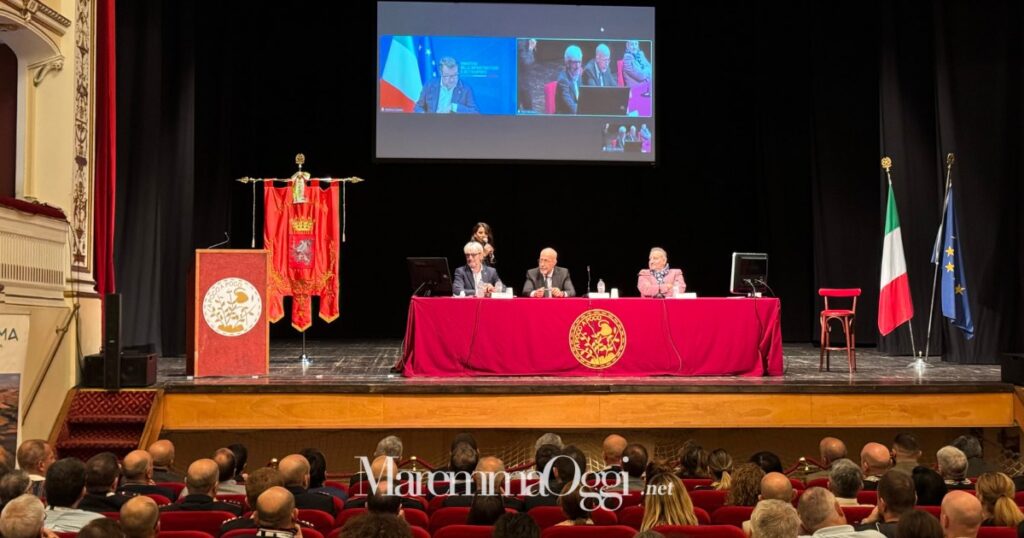 L'intervento del ministro Matteo Salvini al convegno sulla sicurezza agli Industri