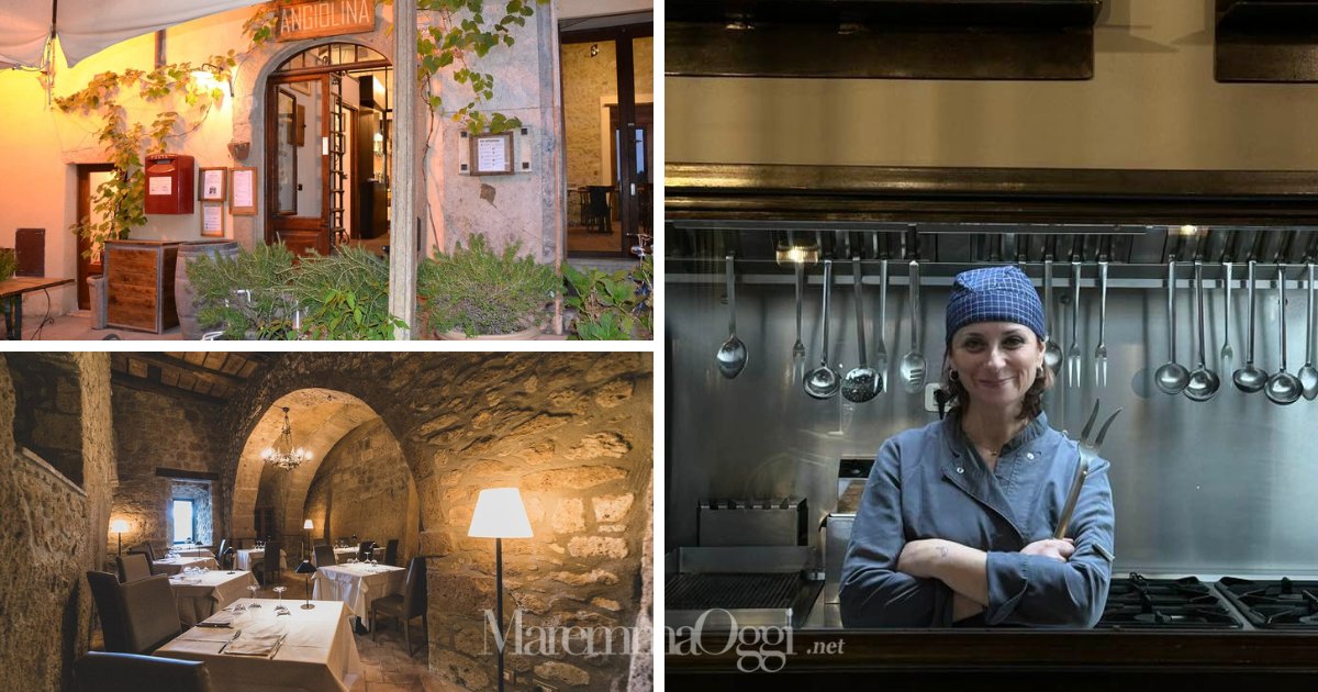 Angiolina e il Caveau, i 2 ristoranti di Pitigliano che hanno preso la forchetta. A destra Gaia Cerrito, chef de Il Carraio a Scansano, che entra nella guida a soli 2 anni dall'apertura