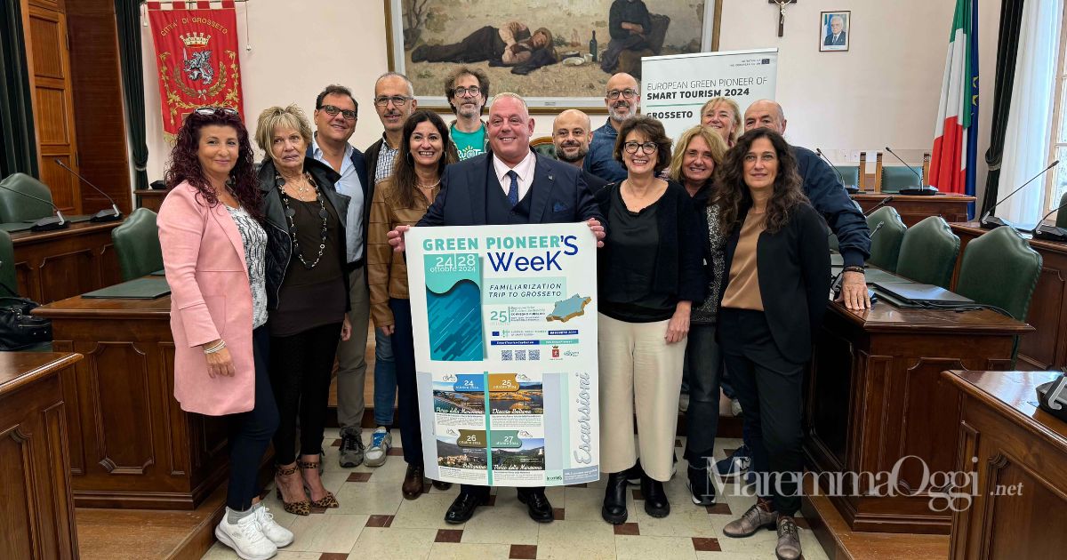 La presentazione del “Familiarization Trip to Grosseto” e della “Green Pioneer’s Week”, in programma dal 24 al 27 ottobre