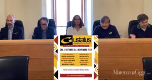 La presentazione di Gustatus e la locandina dell'edizione 2024, dal 31/10 al 3/11